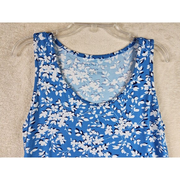 Draper James Women's Sleeveless Floral Knit Dress Size S/M - Picture 2 of 4